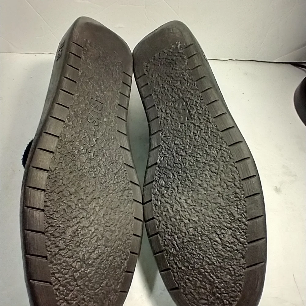 SAS Amigo Black Leather Comfort Laceup Shoes Men's sz 15N.